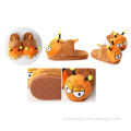 Trade assurance cute stuffed sole animal children soft plush slipper